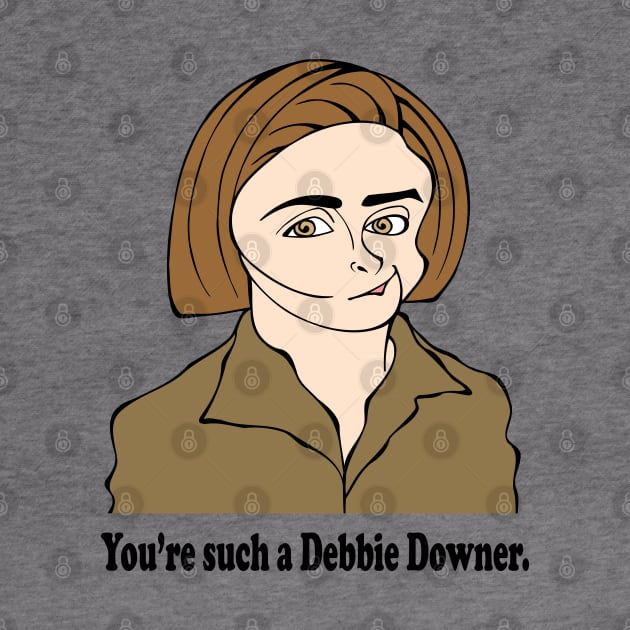 Debbie Downer! by cartoonistguy